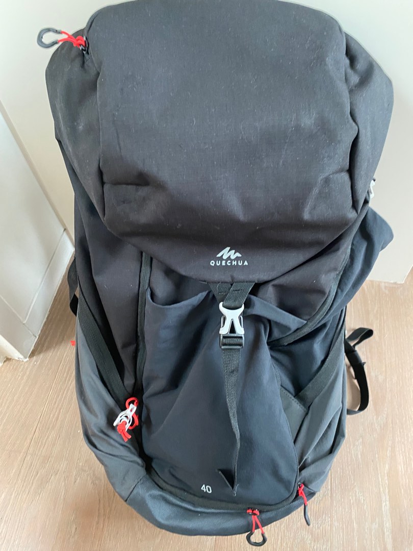 Decathlon Mountain Hiking Trekking 40L Bag Backpack Sports Equipment Hiking Camping on Carousell