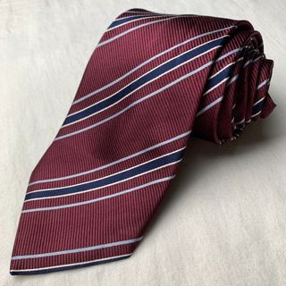 Donald Trump Maroon Stripes Necktie
