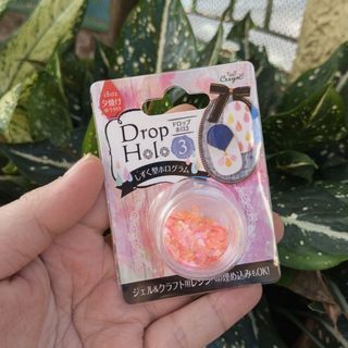 Drop Shape Hologram Japan Nail Art Parts