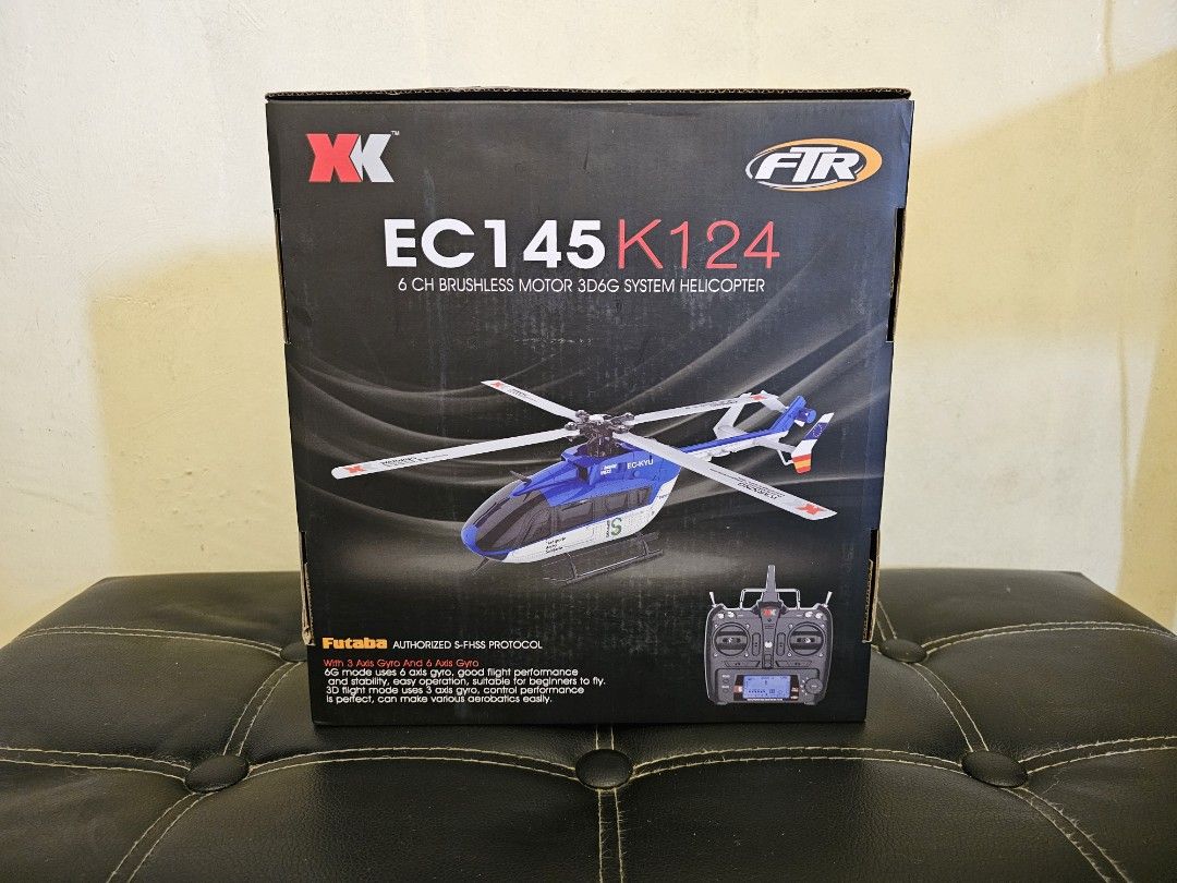 K124 helicopter top