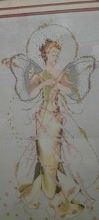 Fairy Cross Stitch with Beads and Frames