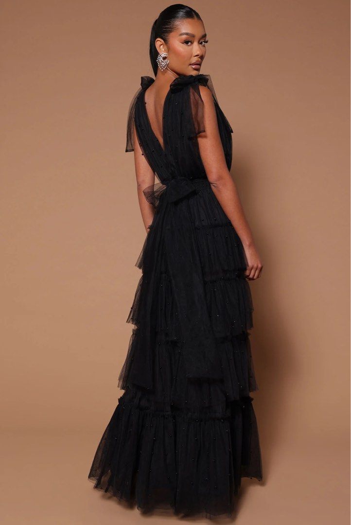 Fashion Nova Chiffon Gown Women s Fashion Dresses Sets Evening dresses gowns on Carousell