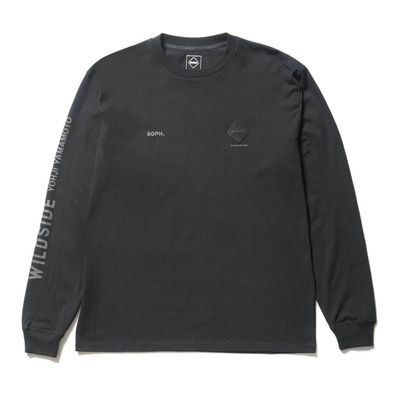 FCRB x WILDSIDE YOHJI YAMAMOTO L/S TEAM EMBLEM TEE 23S, 名牌, 服裝