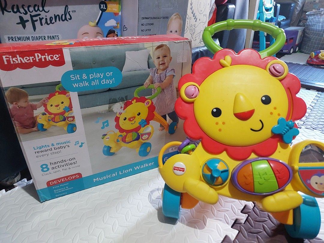 Harga fisher price musical lion walker new arrivals