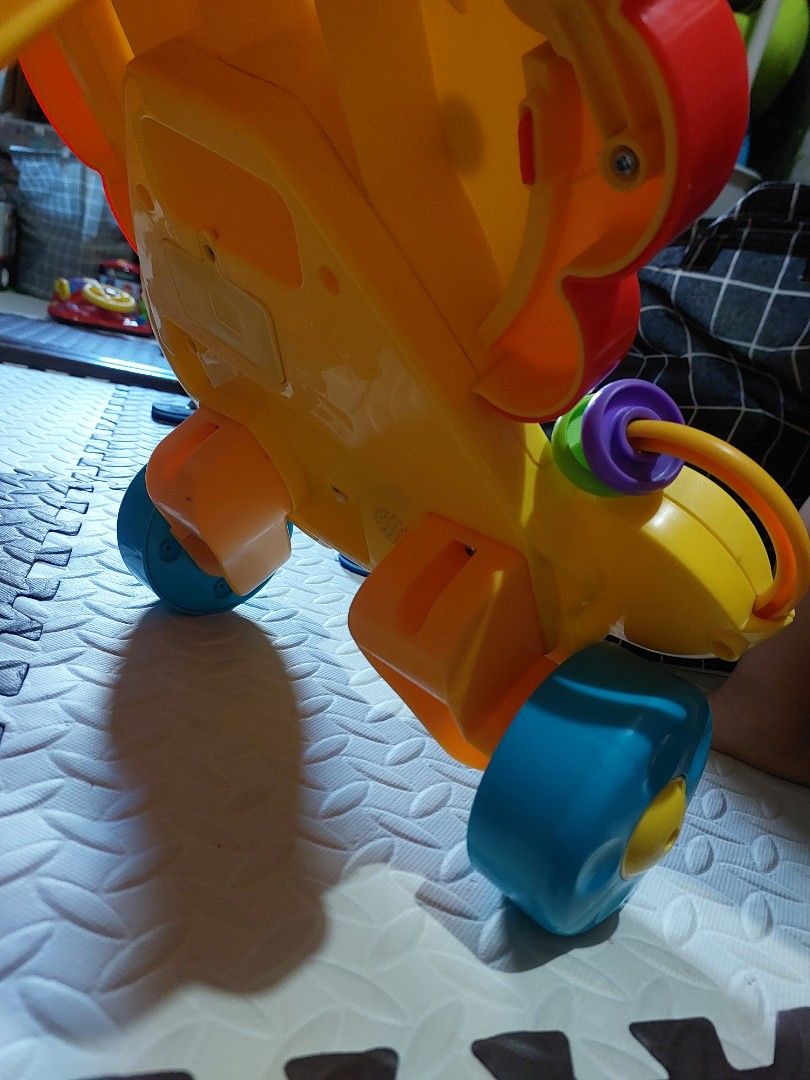 Fisher Price Musical Lion Walker (Category: Infant Playtime) located in San Jose. Submitted by kl.andal (Listing ID 1291089744, Image 3). Description: Item: Fisher Price Musical Lion Walker ⭐️In good condition. Used few times only. ⭐️Age 6 months and up ⭐️RFS: decluttering ⭐️Mode of payment: GCash and BPI (online banking) ❌️Low ballers will not be entertained. (SLIGHTLY NEGOTIABLE).