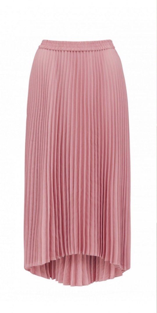 Forever new pink pleated skirt shop