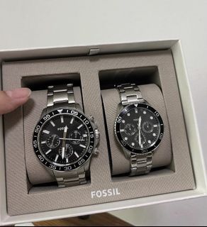 Fossil Bannon Couple Watch Set