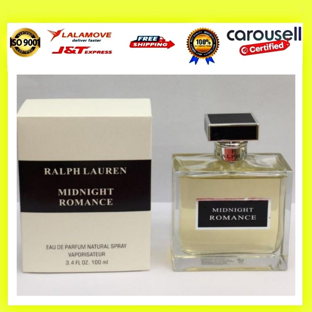 FREE SHIPPING Perfume Ralph Lauren Midnight romance new, Beauty & Personal  Care, Fragrance & Deodorants on Carousell