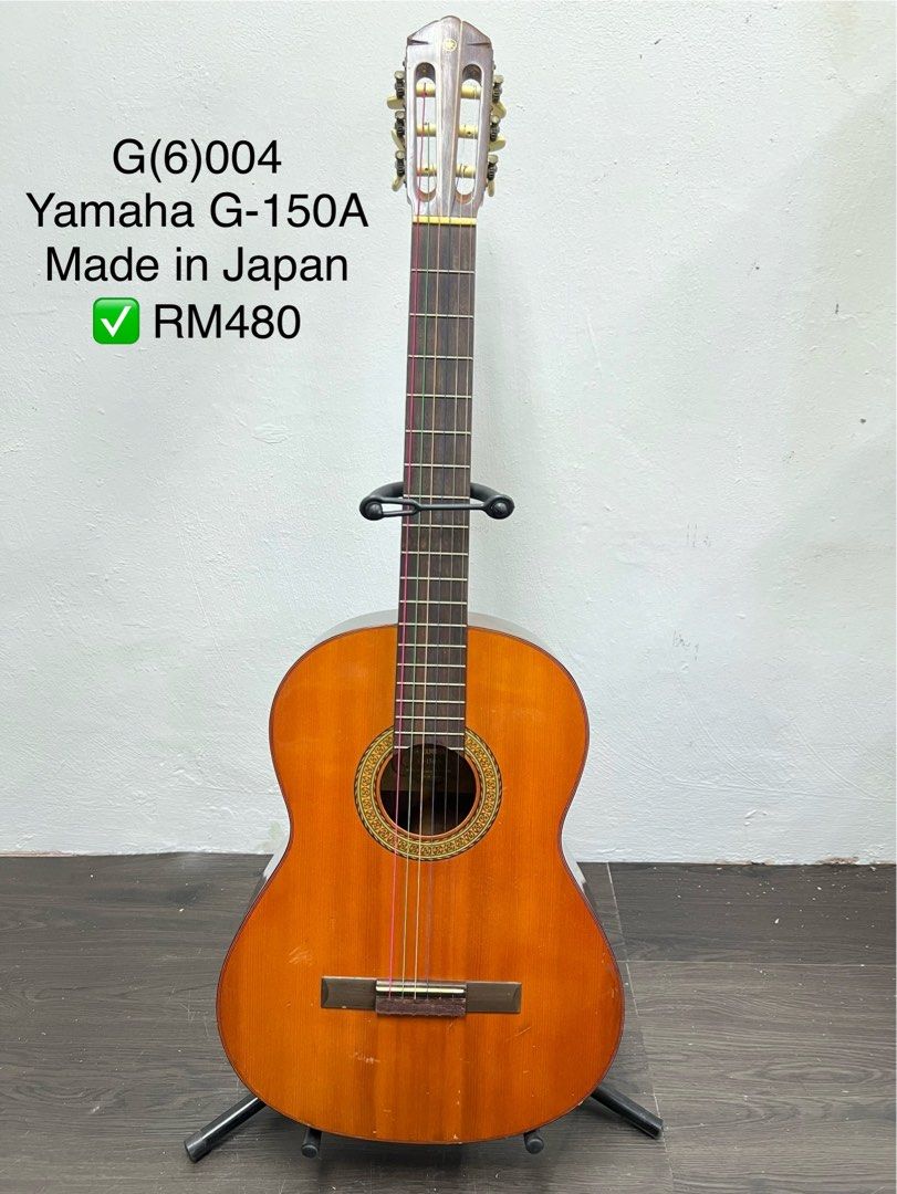 G 6 004 Yamaha G 150A Used From Japan Made in Japan Ichiban Marketing Hobbies Toys Music Media Musical Instruments on Carousell
