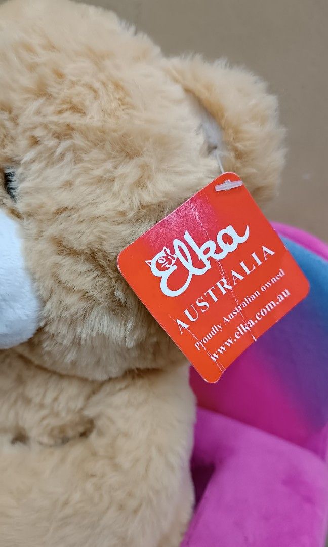 Get well teddy bear Elka Hobbies Toys Toys Games on Carousell