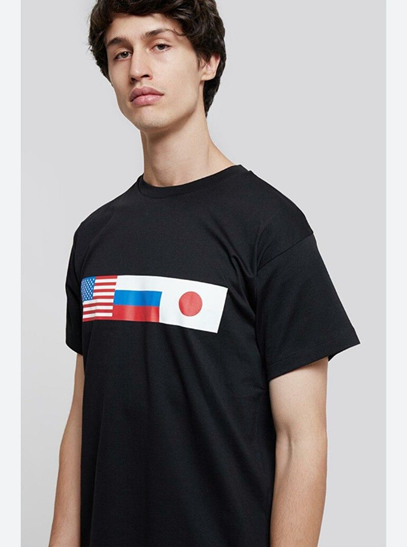 Gosha Flag tee Men s Fashion Tops Sets Tshirts Polo Shirts on Carousell