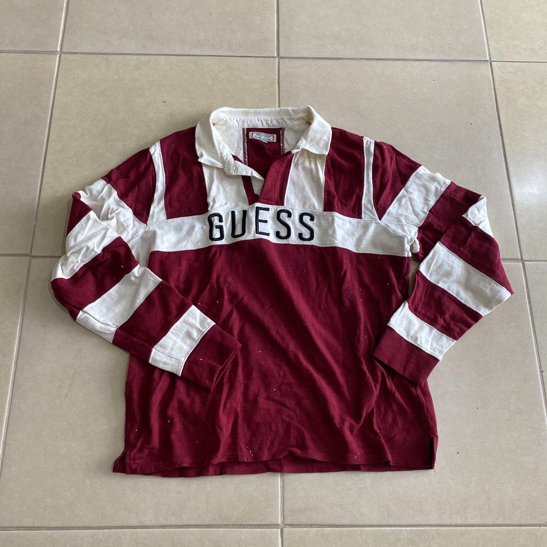 Guess rugby polo clearance