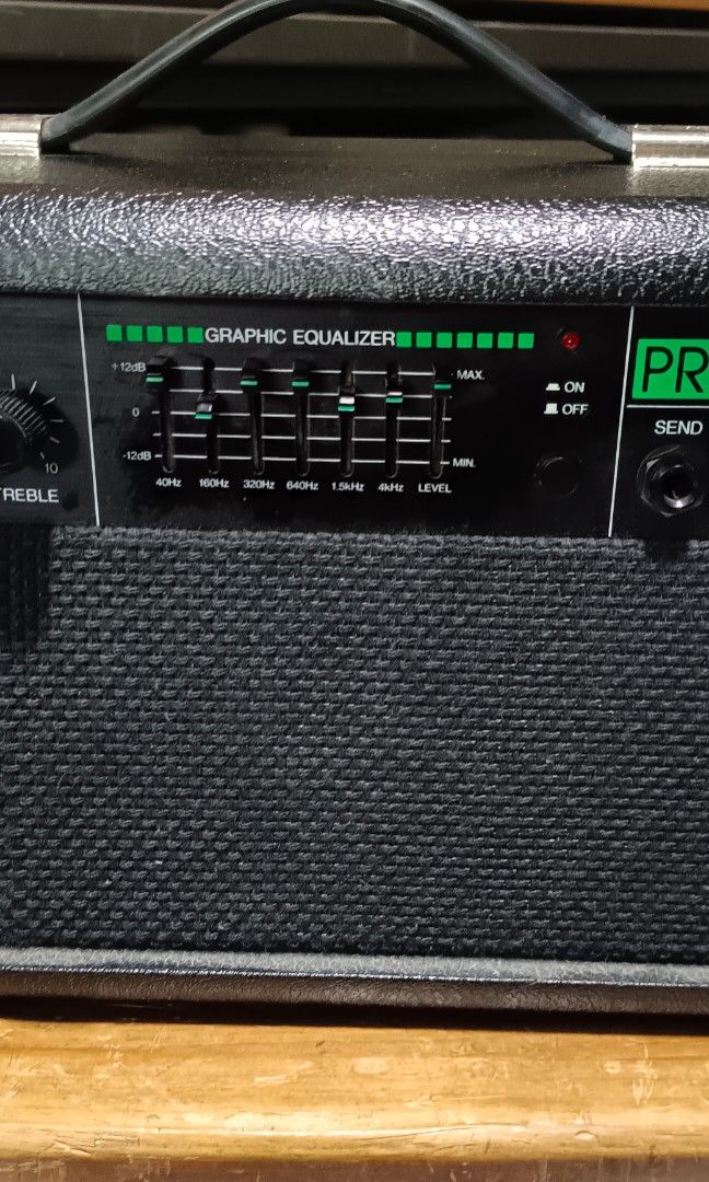 Guyatone zip 100 bass head amplifier, Hobbies & Toys, Music