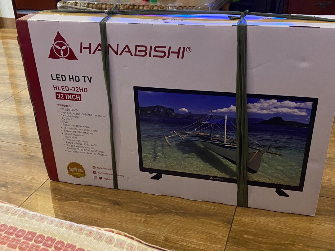 hanabishi-led-tv-tv-home-appliances-tv-entertainment-tv-on-carousell