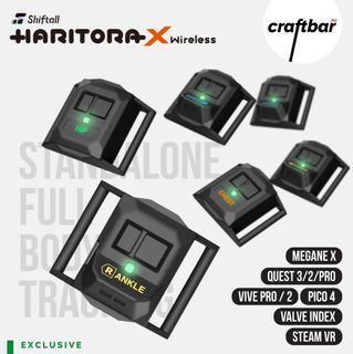 HaritoraX Wireless - Standalone Full-Body Tracking for VRChat compatible with Quest 2, Quest 3, Pico 4 | craftbarPH