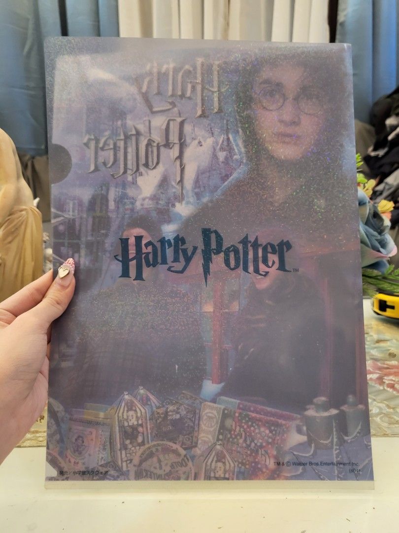 Harry Potter Clear File Folder (Category: Stationery & School Supplies) located in San Fernando. Submitted by jpmarketplace2023 (Listing ID 1291088767, Image 2). Description: 💚 All items are authentic from Japan. 💛 MOP: GCash (❌️ GCash Protect) 🩵 MOD: LBC only (❌️ S. Checkout, COD, COP) 💙 Meet-up: Vista Mall, San Fernando, Pampanga 💜 All items are on-hand. 🧡 First to pay gets the item first. ❤️ Breakable items are packed with care and cauti