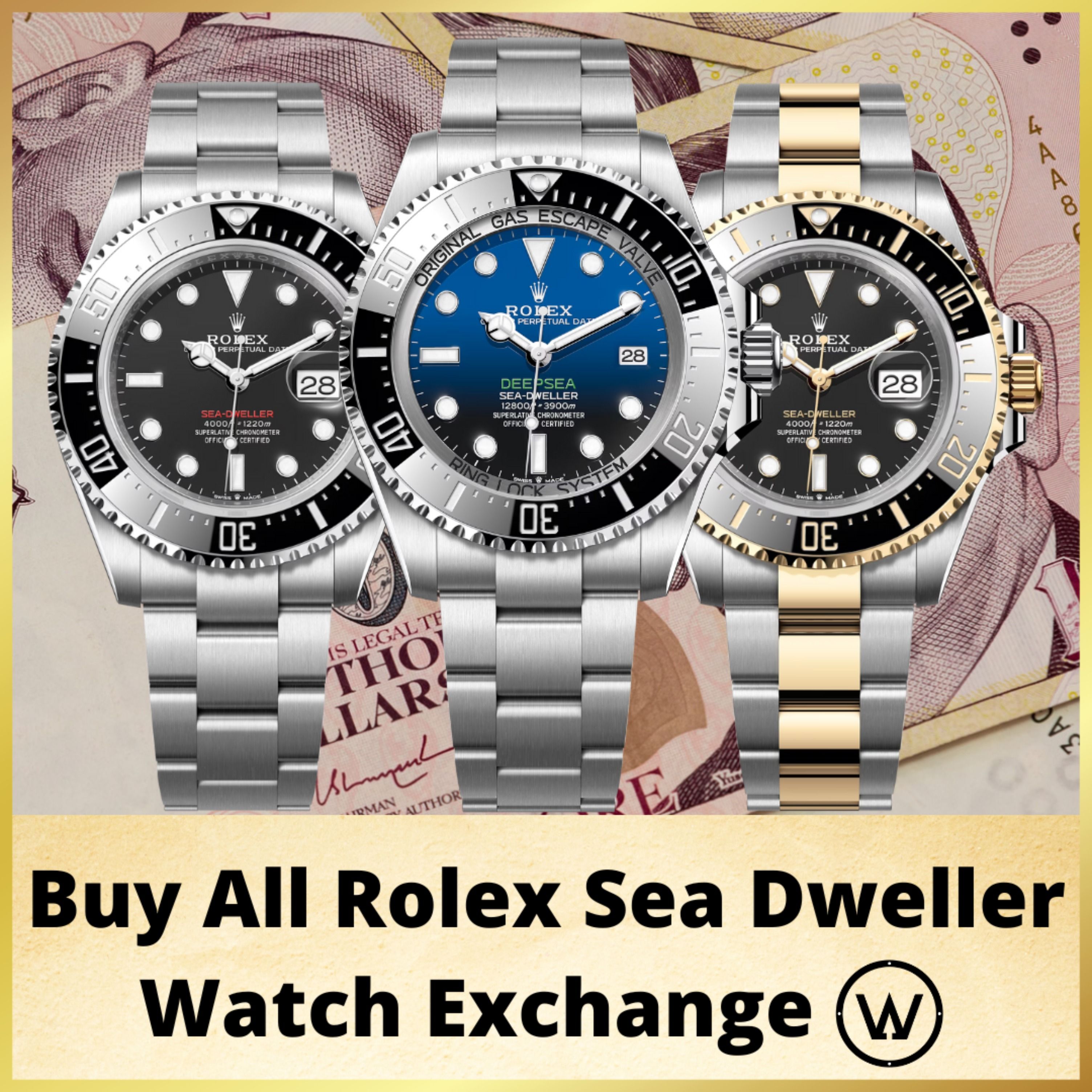 High Valuation Buy All Rolex Sea Dweller Deepsea 116600 116660 126600 126603 126660 136660 Blue