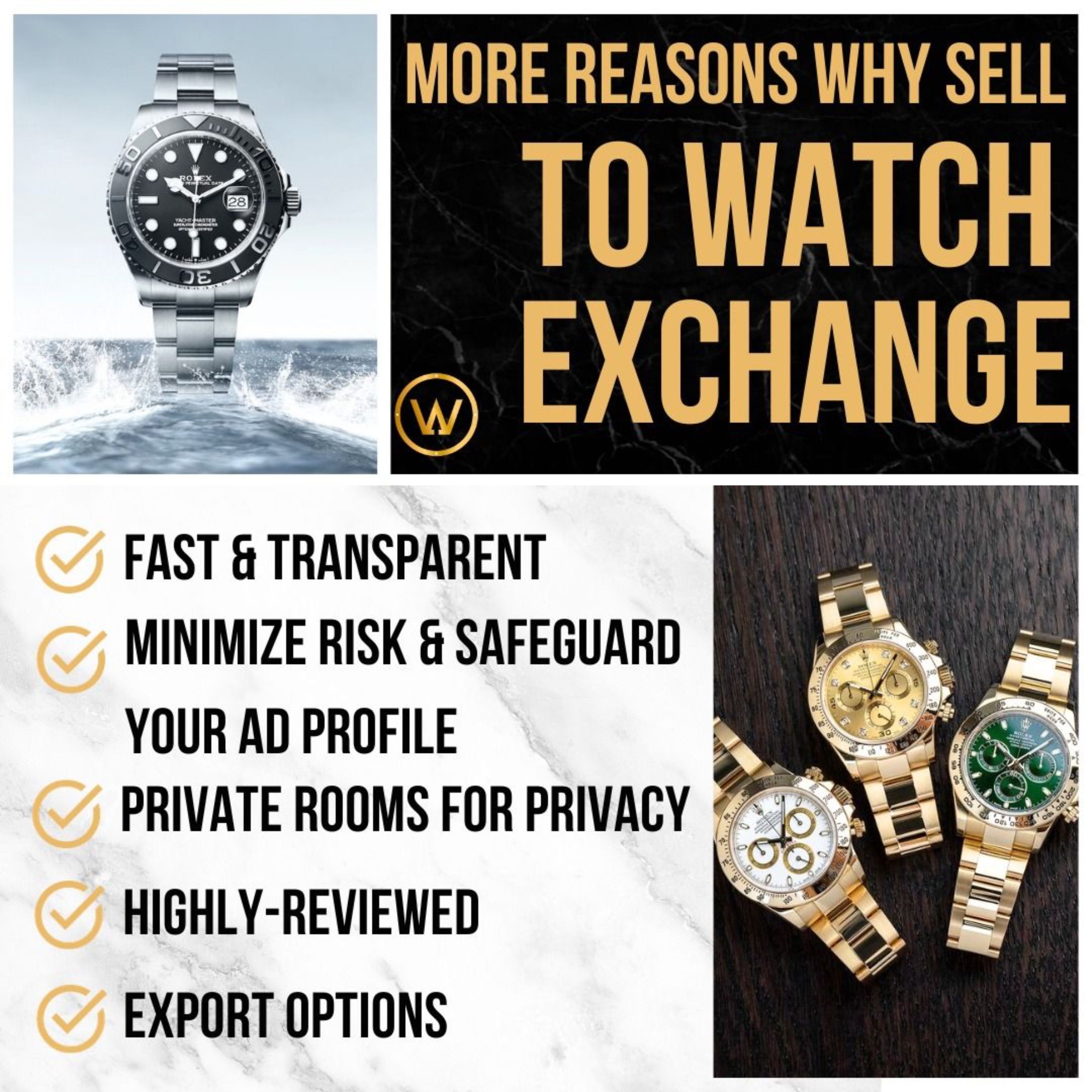 Sell watches for cash on sale