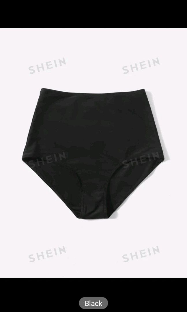 High waisted bikini bottom (Category: Bikinis & Swimsuits) located in Quezon City. Submitted by bodegallery (Listing ID 1291063526, Image 1). Description: ✨ BRAND NEW ✨ ✓ worn once to see the fitting (btw, there is still a tape/protector on the bikini area when i tried this out) ✓ sanitized the bikini after fitting ✓ bought at 250 pesos ✓ size S actually is a little bigger on me. not too big, medyo maluwag lang yung sa part ng waist ✓ waist line: