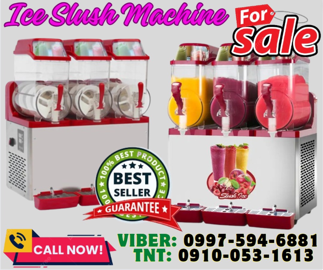 ice slush machine commercial slush machine 3 tank, Commercial ...