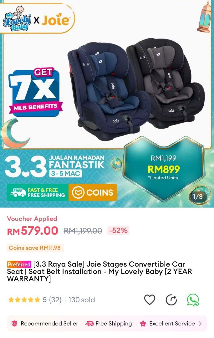 Joie Stages Convertible Car Seat Seat Belt Installation Babies