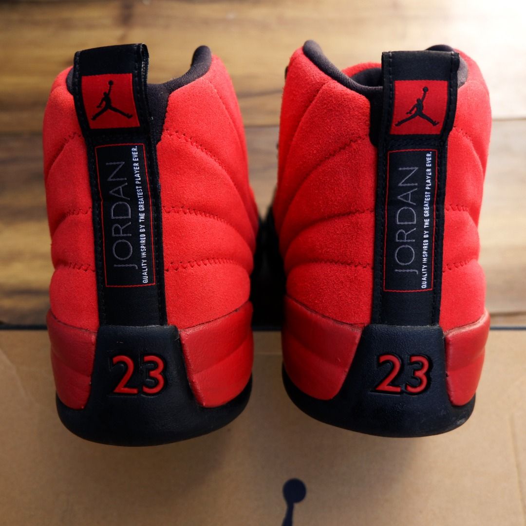 Jordan 12 Reverse Flu Game Men s Fashion Footwear Sneakers on