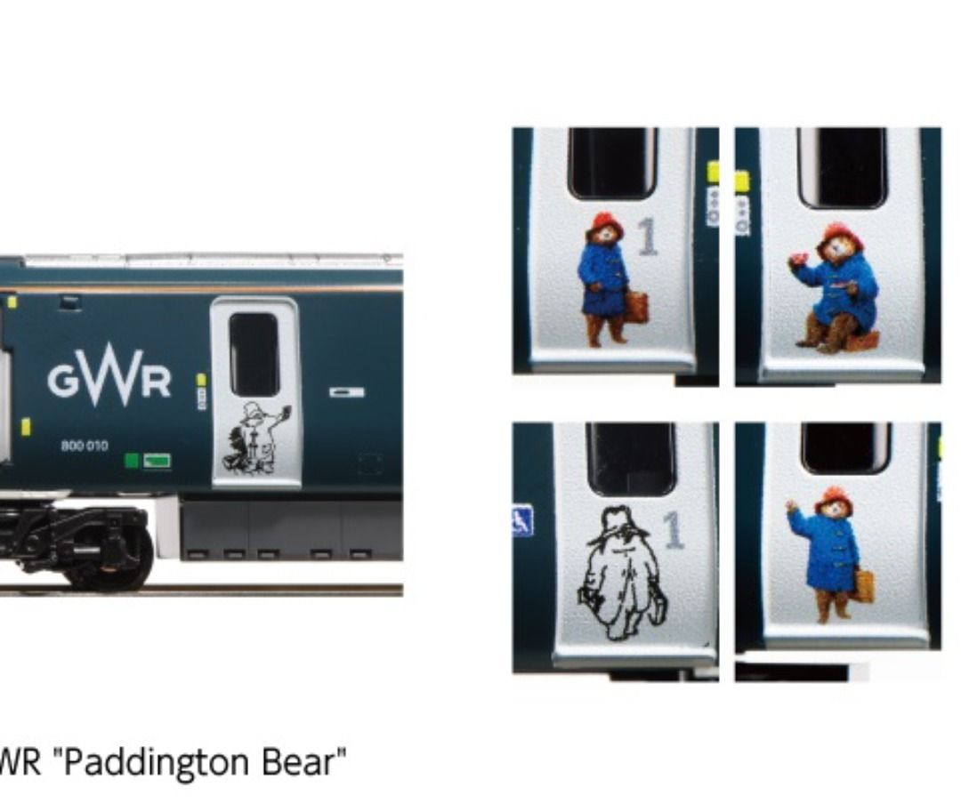 全新KATO 10-1673 Class 800/0 GWR Paddington Bear 柏靈頓熊倫敦入門 