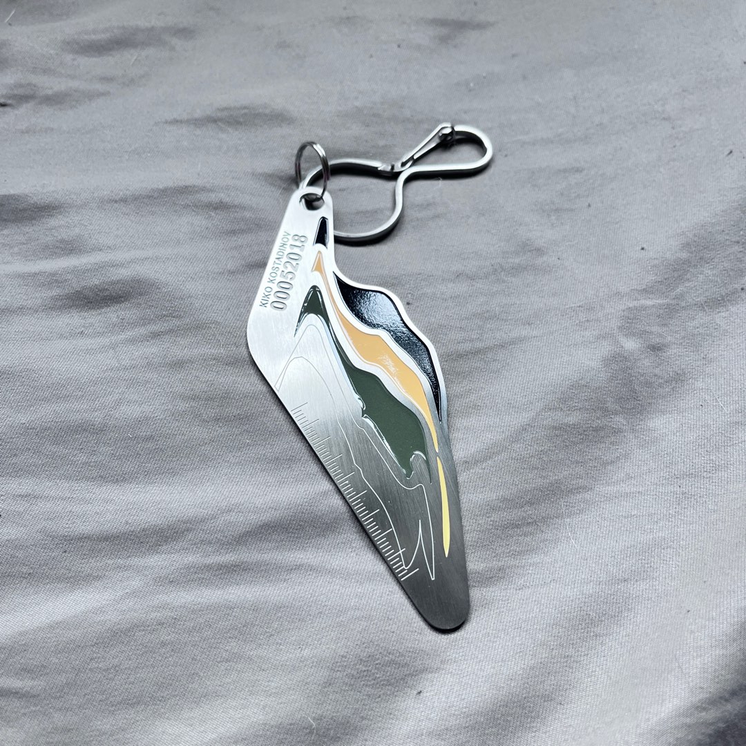 Kiko Kostadinov keychain 006 定規 Kiko Kostadinov keychain 006 定規