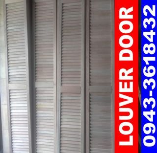 Kiln Dried Tanguile Louvered Louver Door