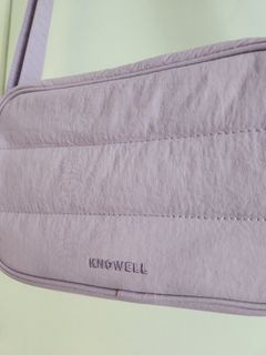 Knowell Lilac Puffer Camera Bag