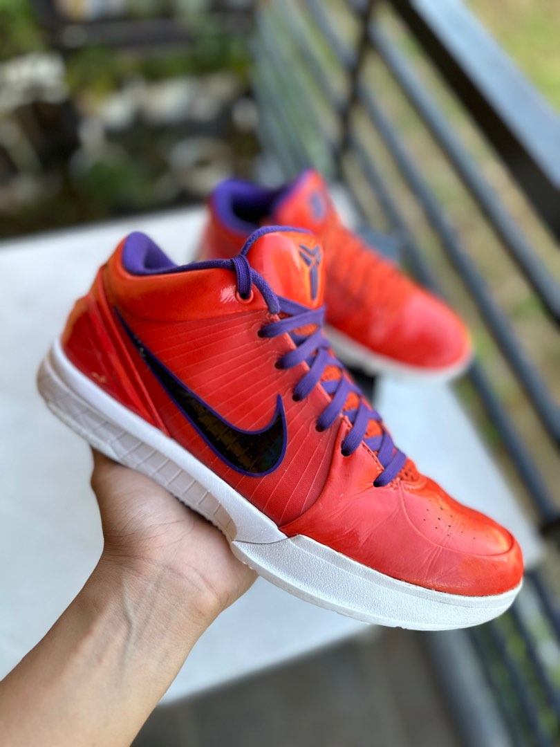Kobe 4 Protro UNDFTD Men s Fashion Footwear Sneakers on Carousell