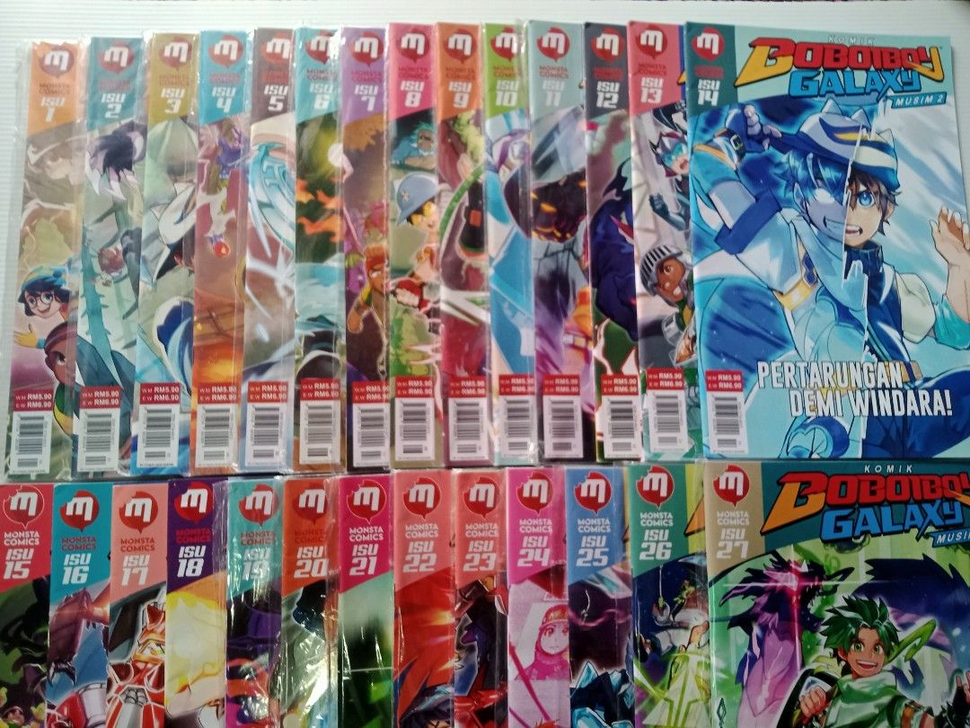 KOMIK BOBOIBOY GALAXY MUSIM 2 (FULLSET) Hobbies Toys Books KOMIK BOBOIBOY GALAXY MUSIM 2 (FULLSET) Hobbies Toys Books