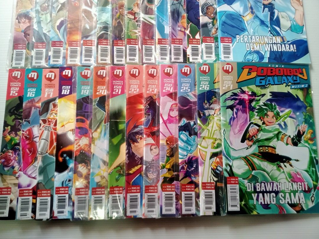 KOMIK BOBOIBOY GALAXY MUSIM 2 (FULLSET) Hobbies Toys Books KOMIK BOBOIBOY GALAXY MUSIM 2 (FULLSET) Hobbies Toys Books
