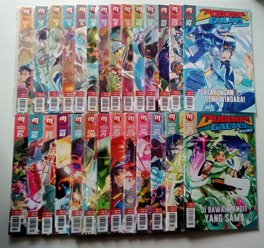 KOMIK BOBOIBOY GALAXY MUSIM 2 (FULLSET) Hobbies Toys Books KOMIK BOBOIBOY GALAXY MUSIM 2 (FULLSET) Hobbies Toys Books
