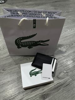 Lacoste Split Cow Leather Card holder