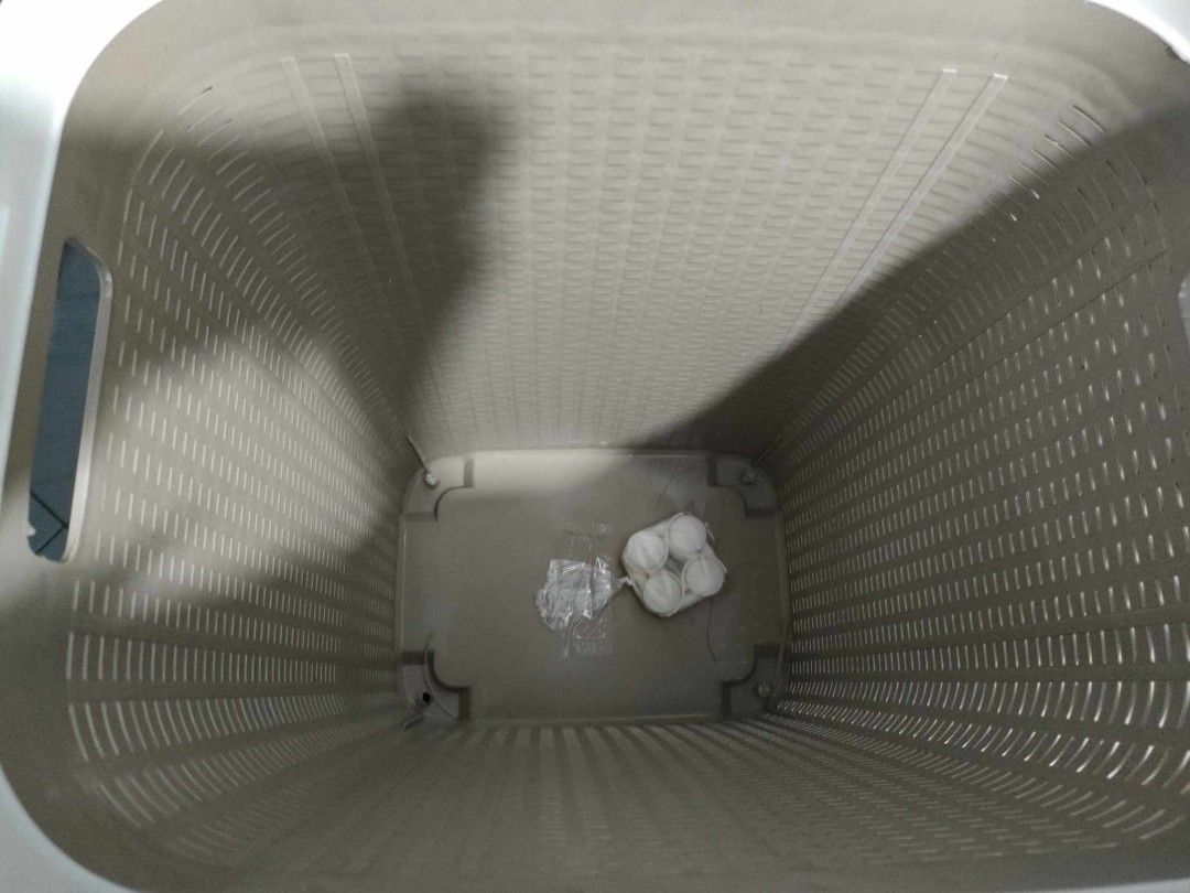 Laundry Basket with Wheels (Category: Storage Boxes & Baskets) located in Manila. Submitted by redonlineshop (Listing ID 1291114771, Image 3). Description: Laundry Basket with Wheels ₱580 ON HAND BRAND NEW Mode of Payment: Gcash,COD Same day delivery + Delivery Fee.