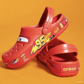 Lightning mcqueen crocs top adults for sale