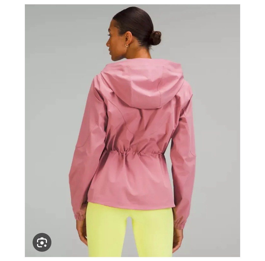 Eliza j pink jacket water repellent top