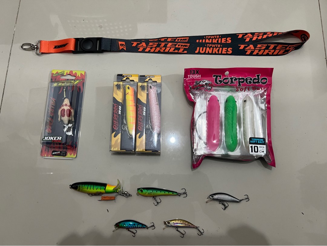 Lure New For Sale, Sports Equipment, Fishing on Carousell