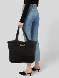 Marc Jacobs Quilted Nylon Tote Bag Luxury Bags Wallets on