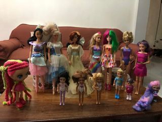 Mattel dolls  take all for 3,500