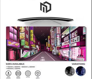 MD Mousepad | TOKYO nightlife 90x40cm (4mm thick)