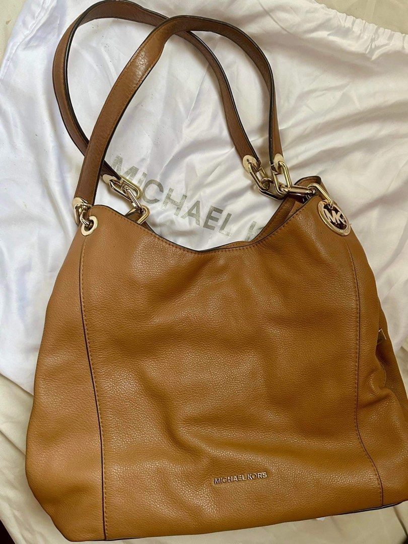 Michael kors fulton large charm shoulder tote hot sale