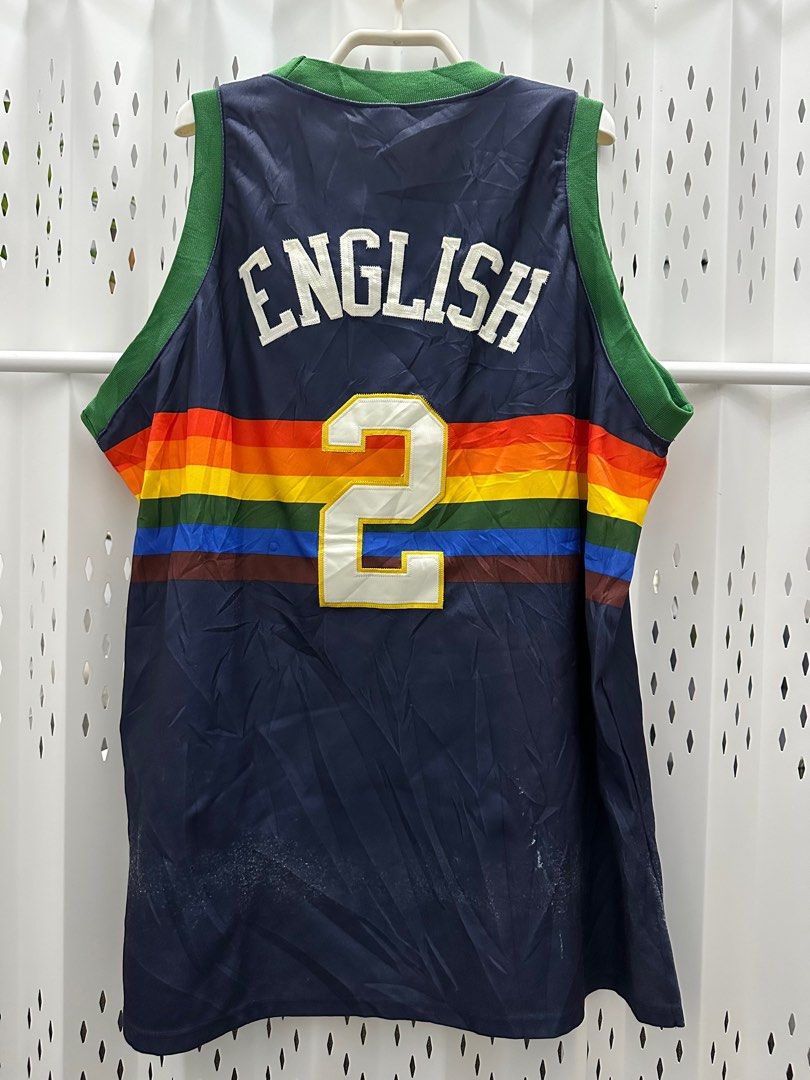 Denver nuggets alex english jersey outlet