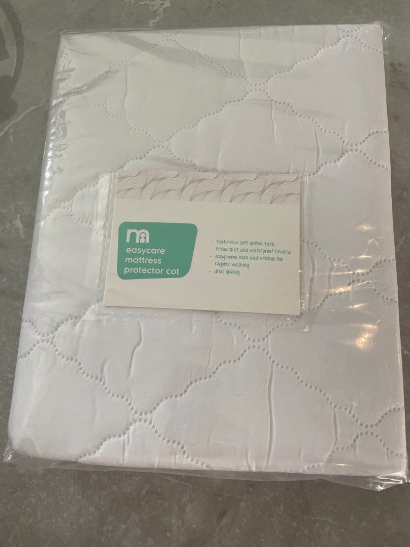 Mothercare crib sales mattress protector