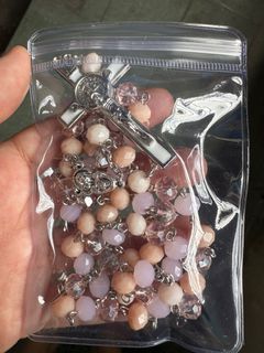 Multicolor crystal rosary