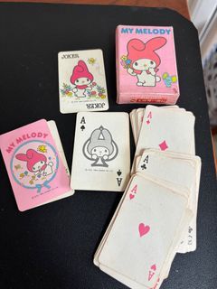 My Melody complete mini playing cards Y 1984