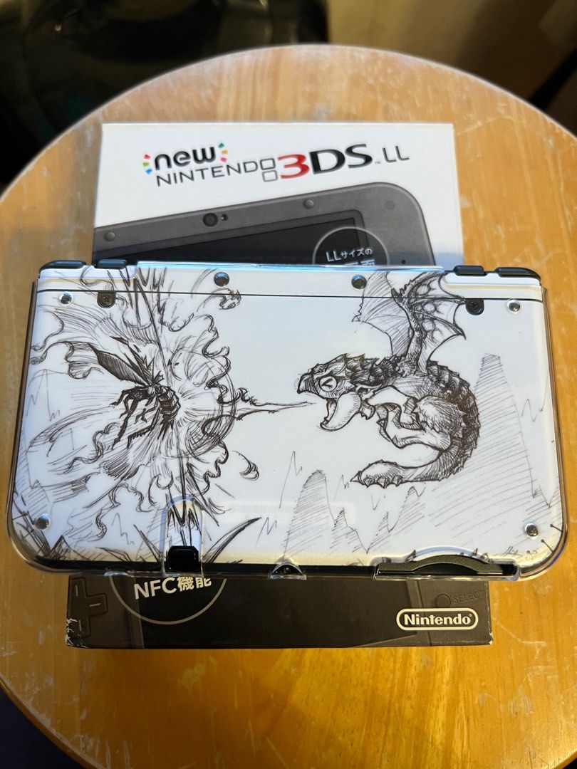 3DS New3dsll 黑色有盒, 電子遊戲, 電子遊戲機, Nintendo 任天堂