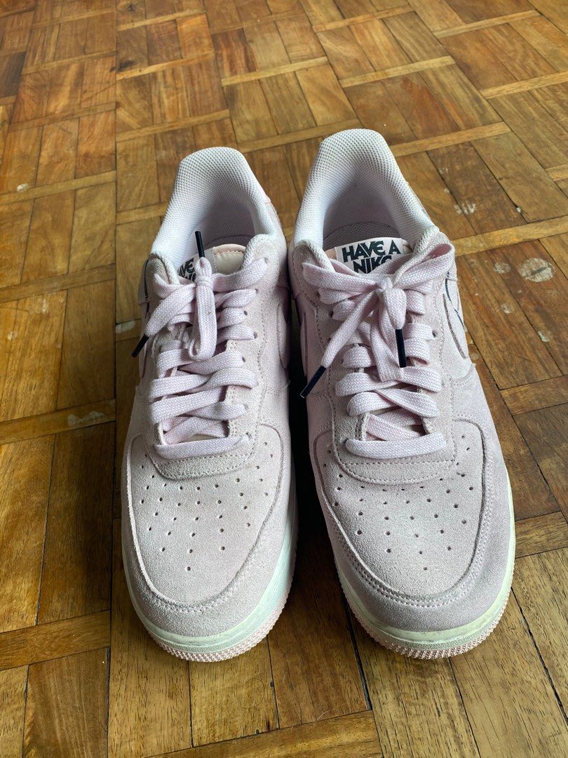 Nike Air Force 1 Have A Nice Day Pink Men s Fashion Footwear
