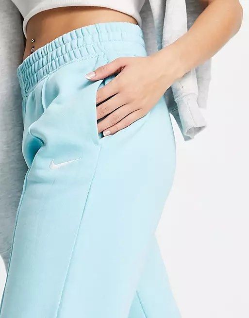 baby blue nike sweatpants